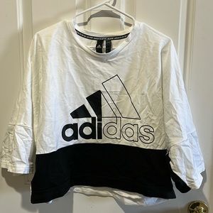 Adidas crop tee